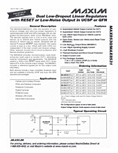 DataSheet MAX8530ETTP2 pdf